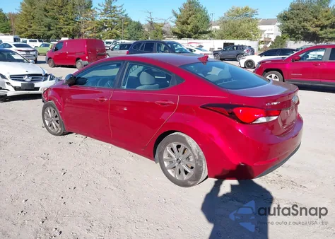 2015 Hyundai Elantra Se z USA, uszkodzony, nr VIN 5NPDH4AE9FH614150